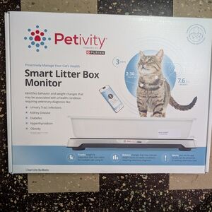 Smart Litter Box Monitor - White